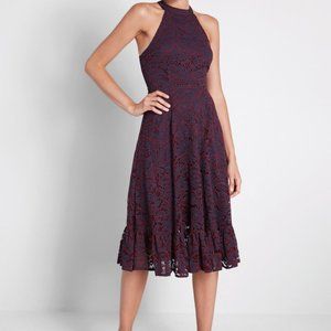 ModCloth NWT A Night Like This Halter Dress